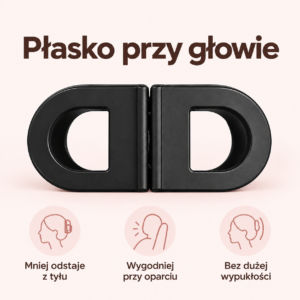 Klivra - magnetyczna spinka do włosów